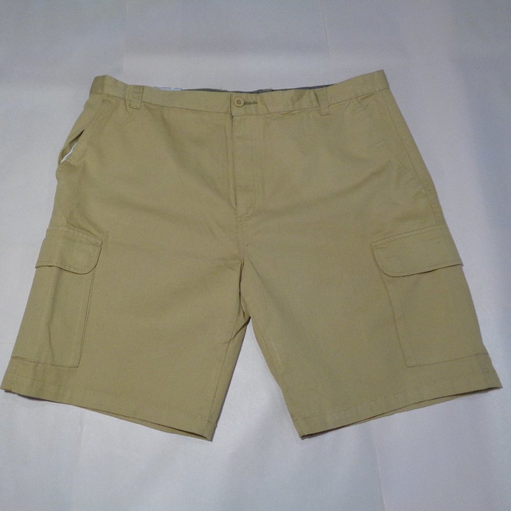 Adolfo Size 42 Khaki Cotton New Men's Cargo Shorts